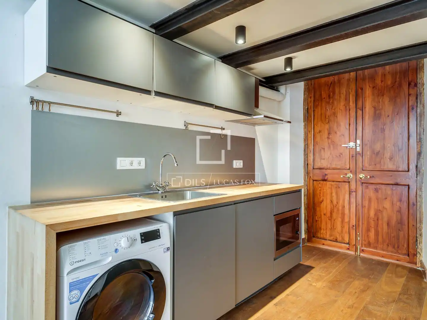 Cocina de Piso en venta en Barcelona con Aire acondicionado, Calefacción y Parquet