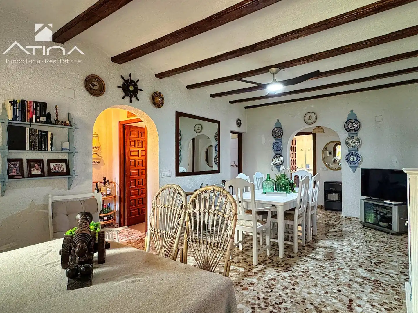 Dining room of Houses for sale in Jávea / Xàbia  with Private garden, Terrace and Storage room