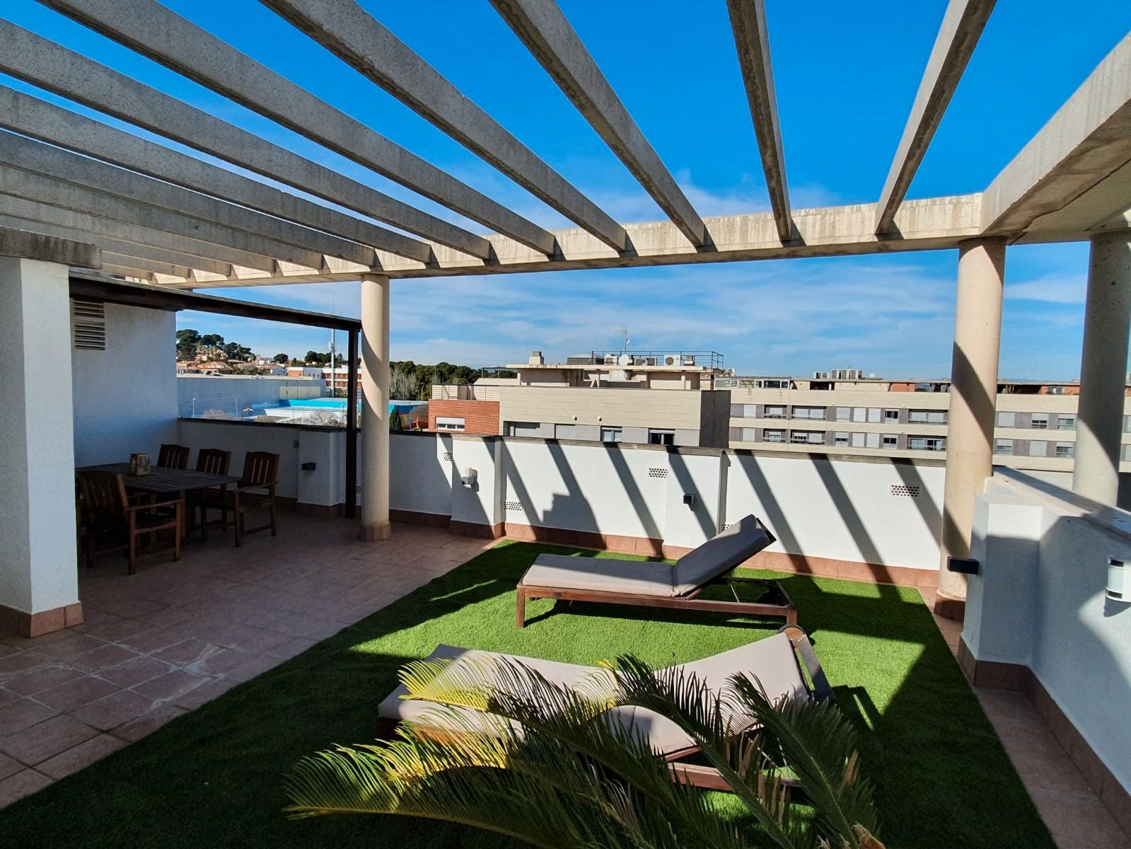 Terrace of Duplex to rent in Torrent  with Terrace, Storage room and Furnished