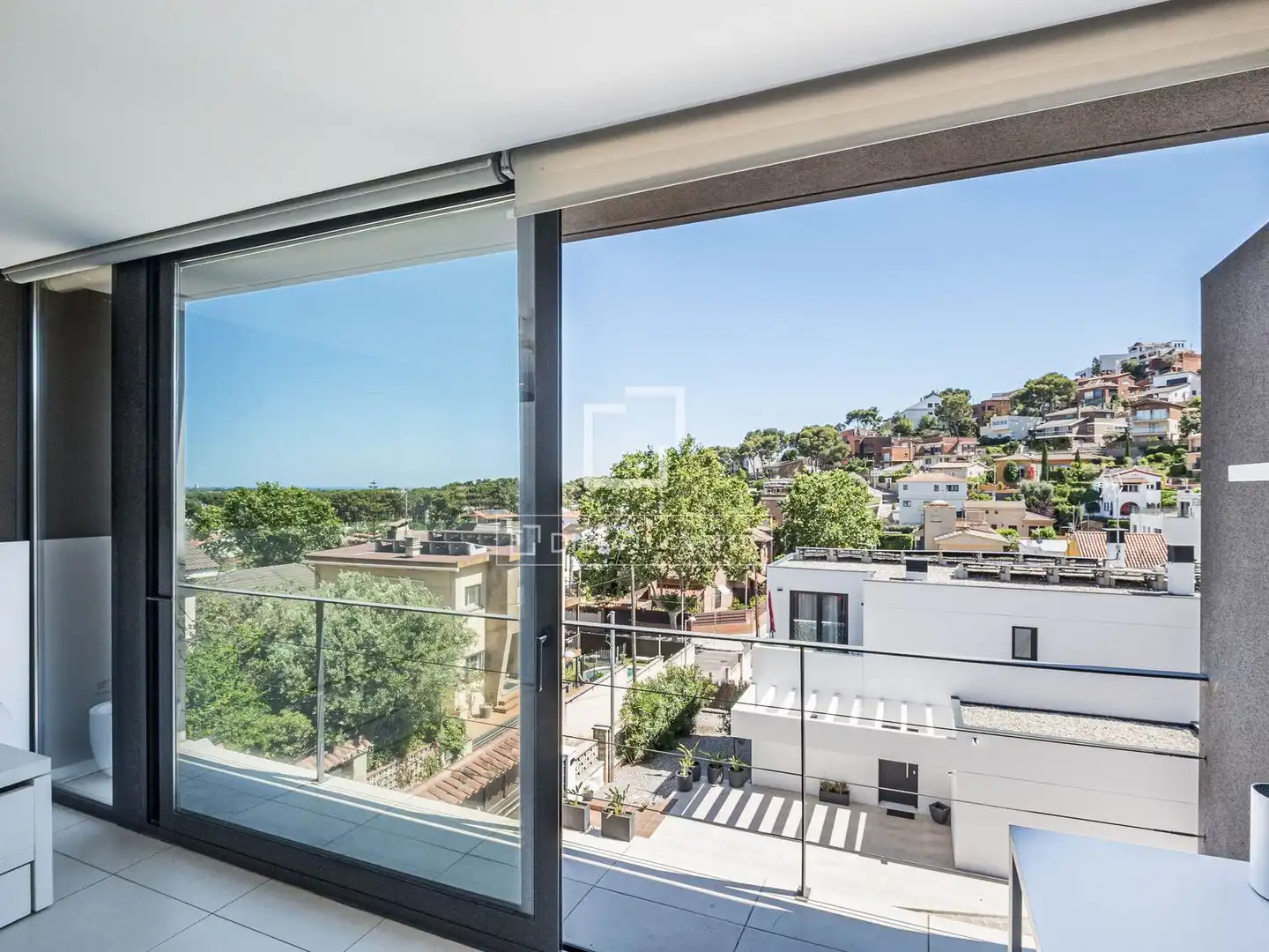 Balcony of Houses for rent in Castelldefels  with Air Conditioner, Private garden and Terrace