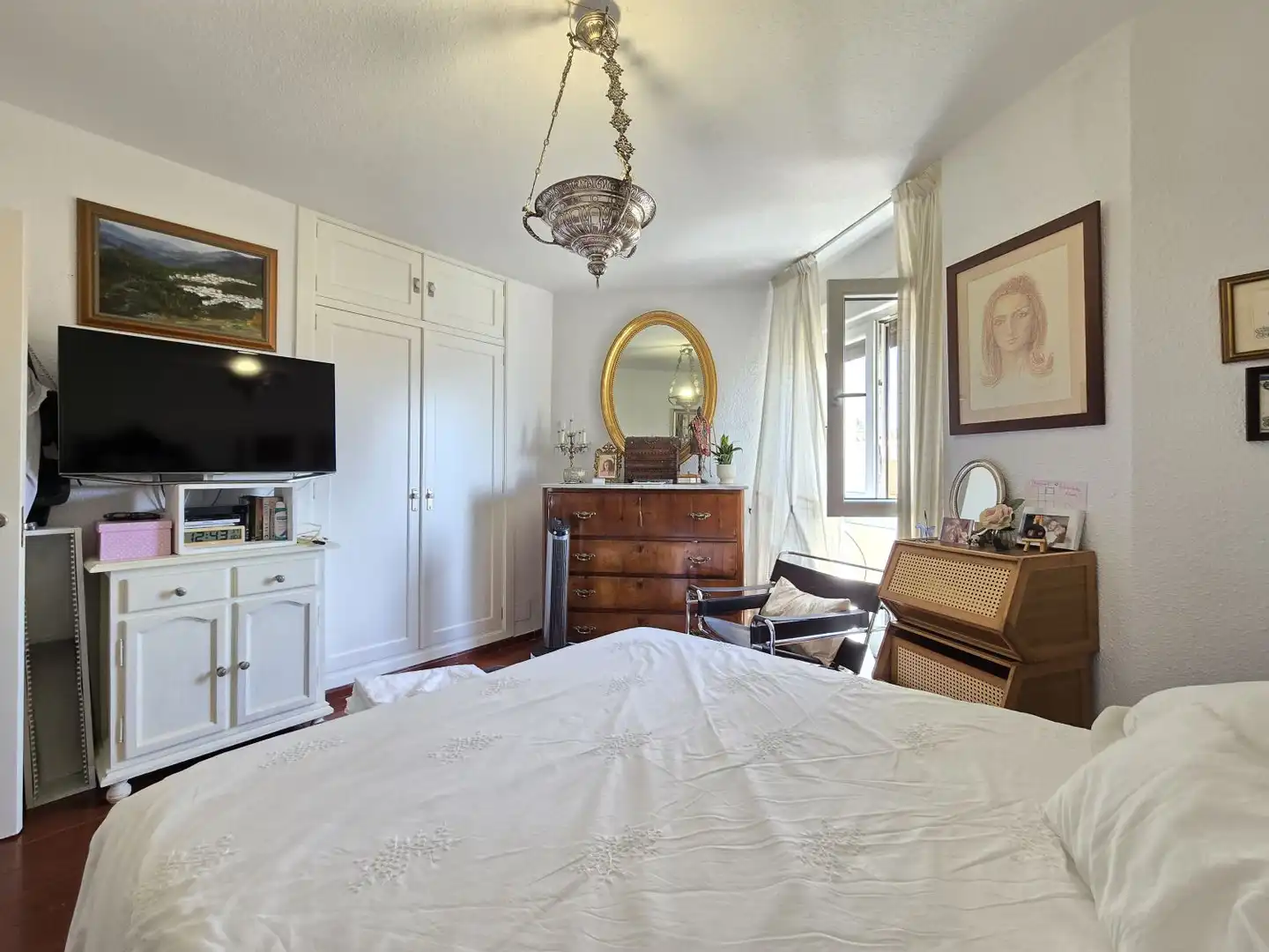 Bedroom of Flat for sale in Málaga  with Air Conditioner, Heating and Terrace