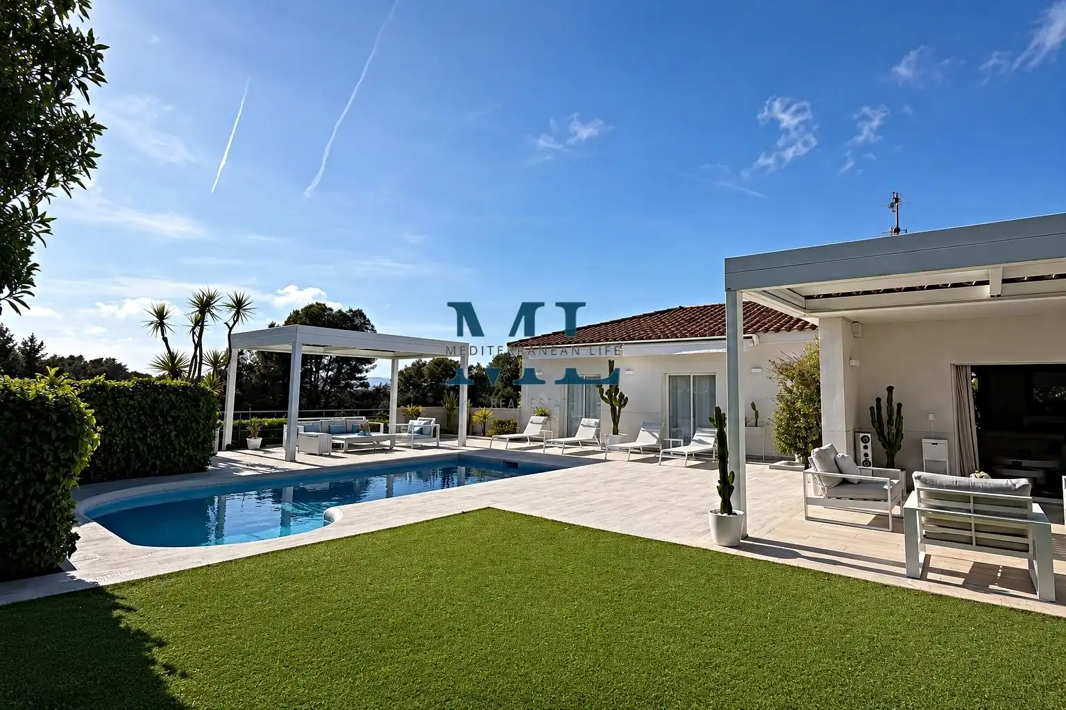 Terrace of Houses for sale in Sant Pere de Ribes  with Heating and Swimming Pool