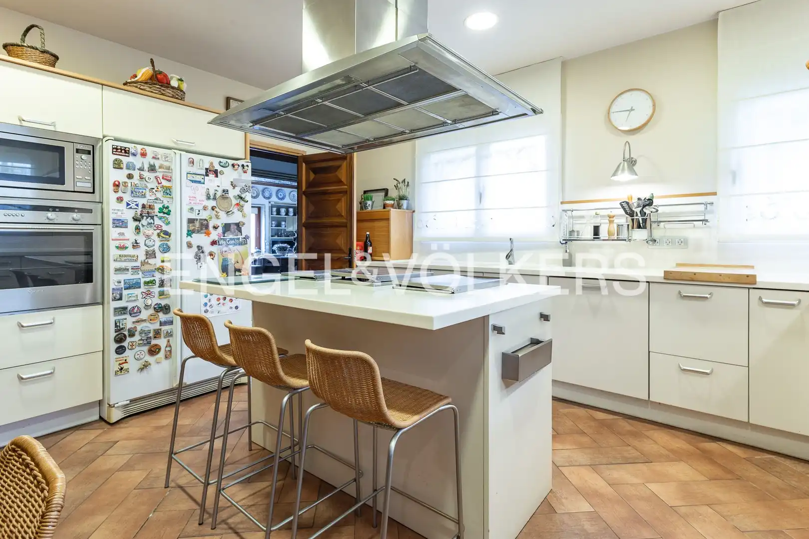 Cuina de Casa o xalet en venda en Sant Feliu de Codines amb Aire condicionat, Calefacció i Jardí privat