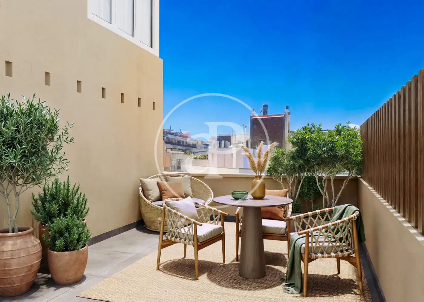 Terrace of Flat for sale in Barcelona  with Air Conditioner, Heating and Terrace