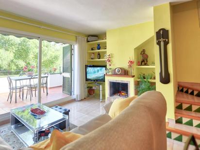 Living room of Single-family semi-detached for sale in Palafrugell  with Air Conditioner and Terrace