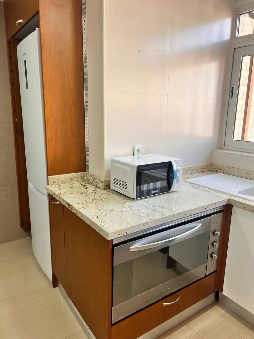 Küche von Wohnung zur untervermieten in Murcia mit Klimaanlage, Heizung und Möbliert