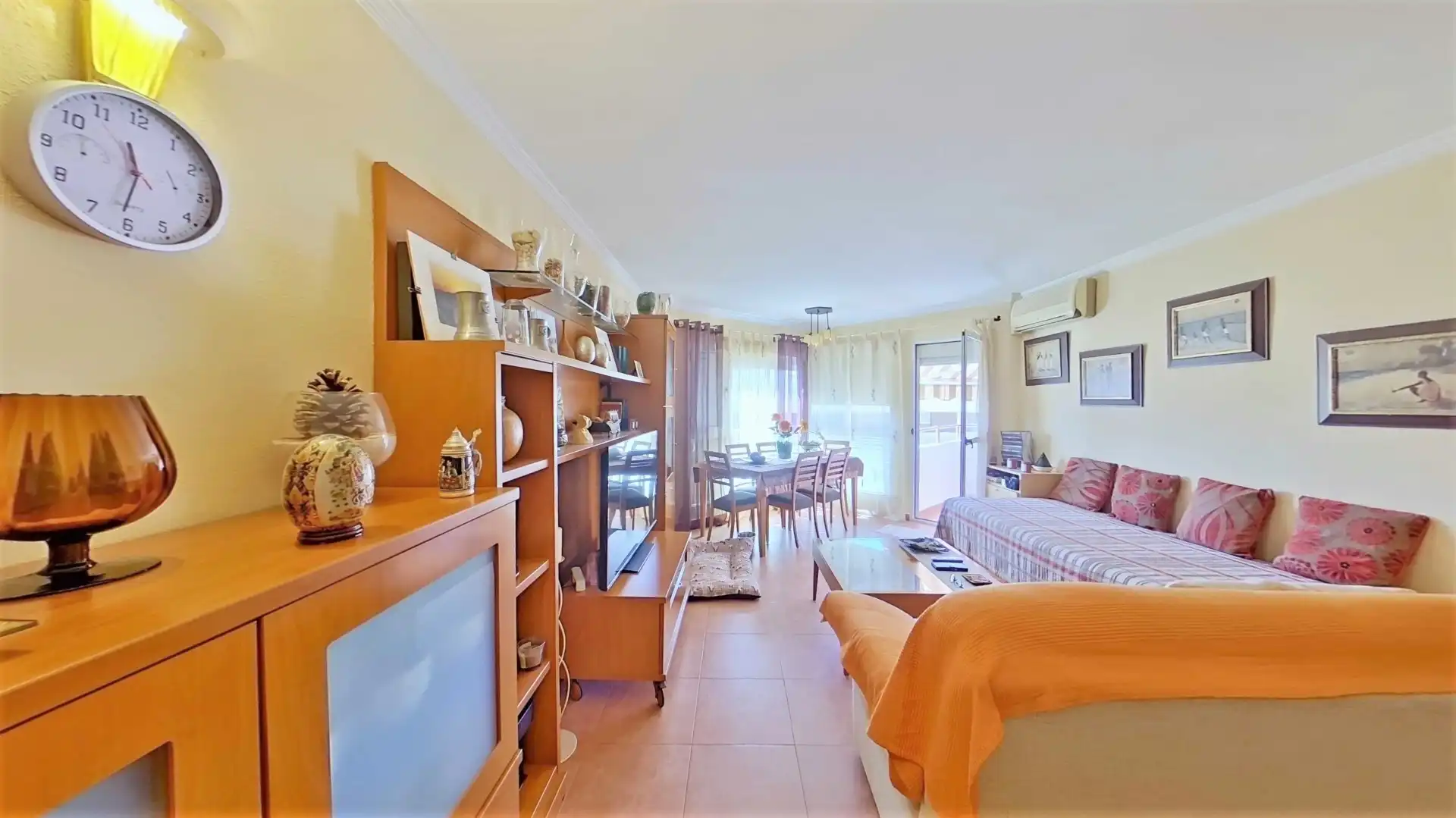 Sala de estar de Apartamento en venta en Águilas con Aire acondicionado, Calefacción y Balcón