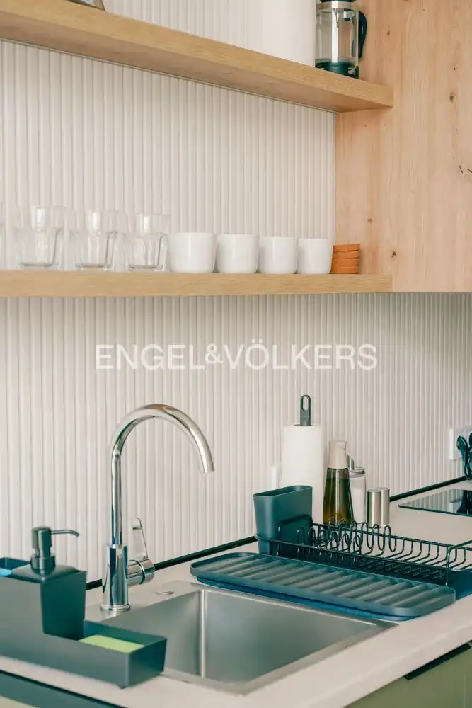 Kitchen of Apartments for sale in Valencia  with Air Conditioner, Heating and Furnished