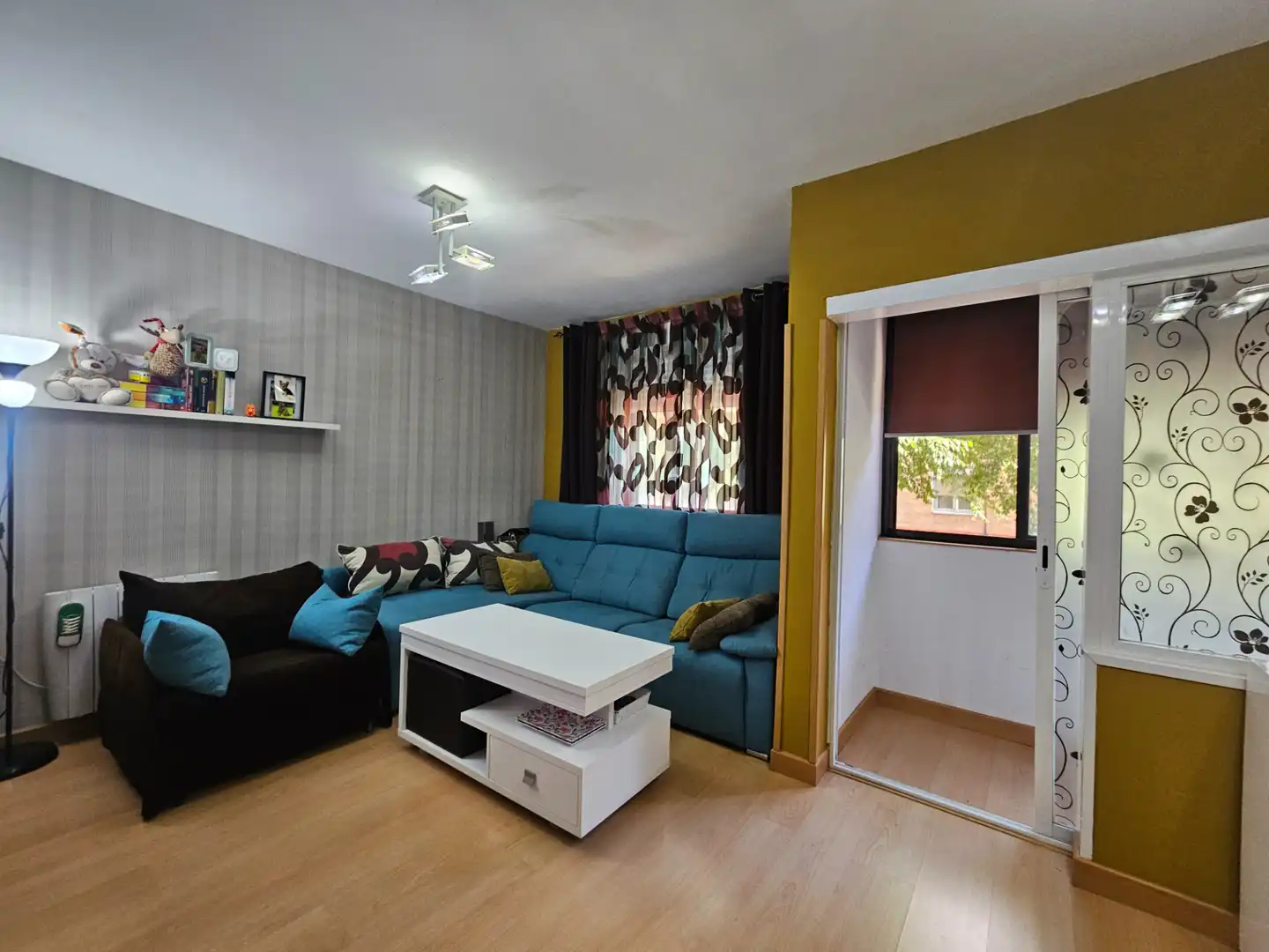 Sala de estar de Piso en venta en Madrid con Aire acondicionado, Calefacción y Amueblado