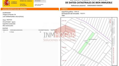 Foto 4 de Residencial en venta en Polígono Polígono 6 Parcela 119 Los Terraplenes. a, Santa María del Berrocal, Ávila