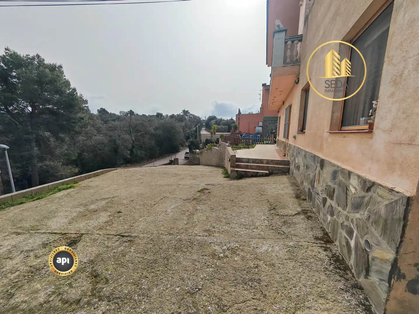 Vista exterior de Casa o chalet en venta en Llinars del Vallès con Calefacción y Terraza