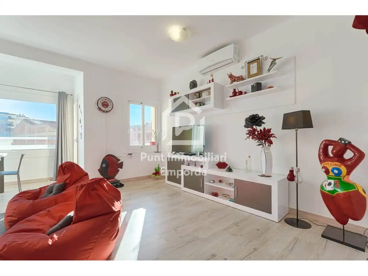Sala de estar de Piso en venta en Centre
