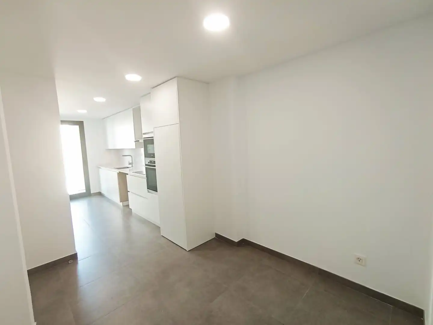 Kitchen of Flat for rent in Terrassa  with Air Conditioner and Heating