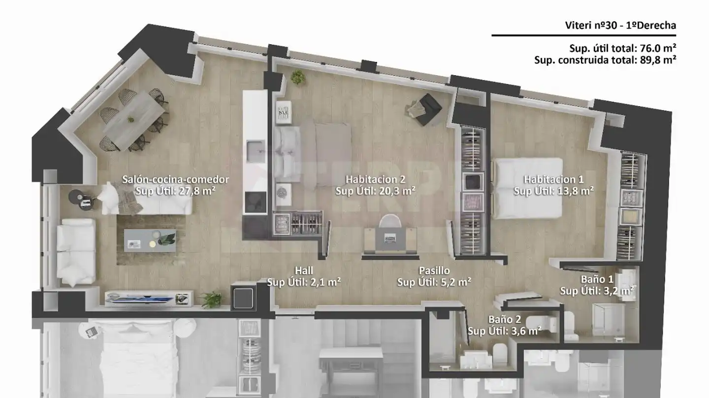 Flat with lift for sale in Biteri Kalea, imagen 51