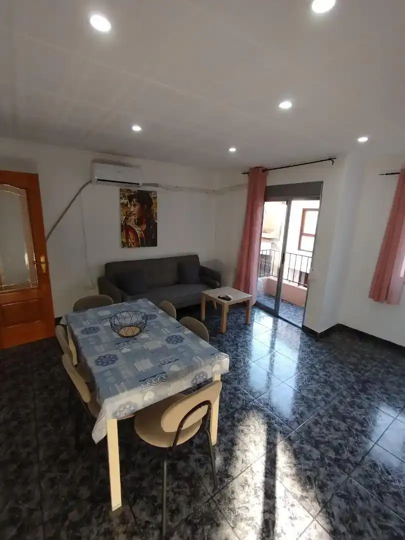 Wohnzimmer von Wohnung zur Miete in Alaquàs mit Klimaanlage