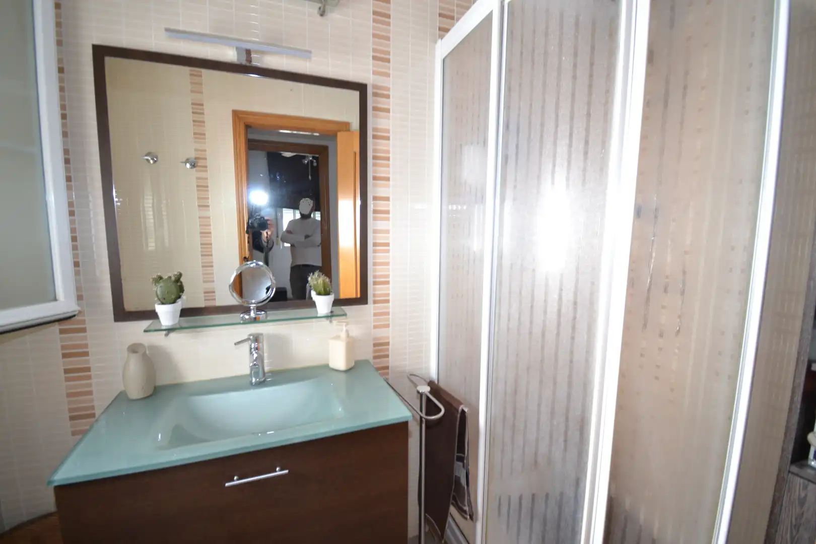 Bathroom of Flat for sale in Plasencia  with Air Conditioner, Heating and Terrace