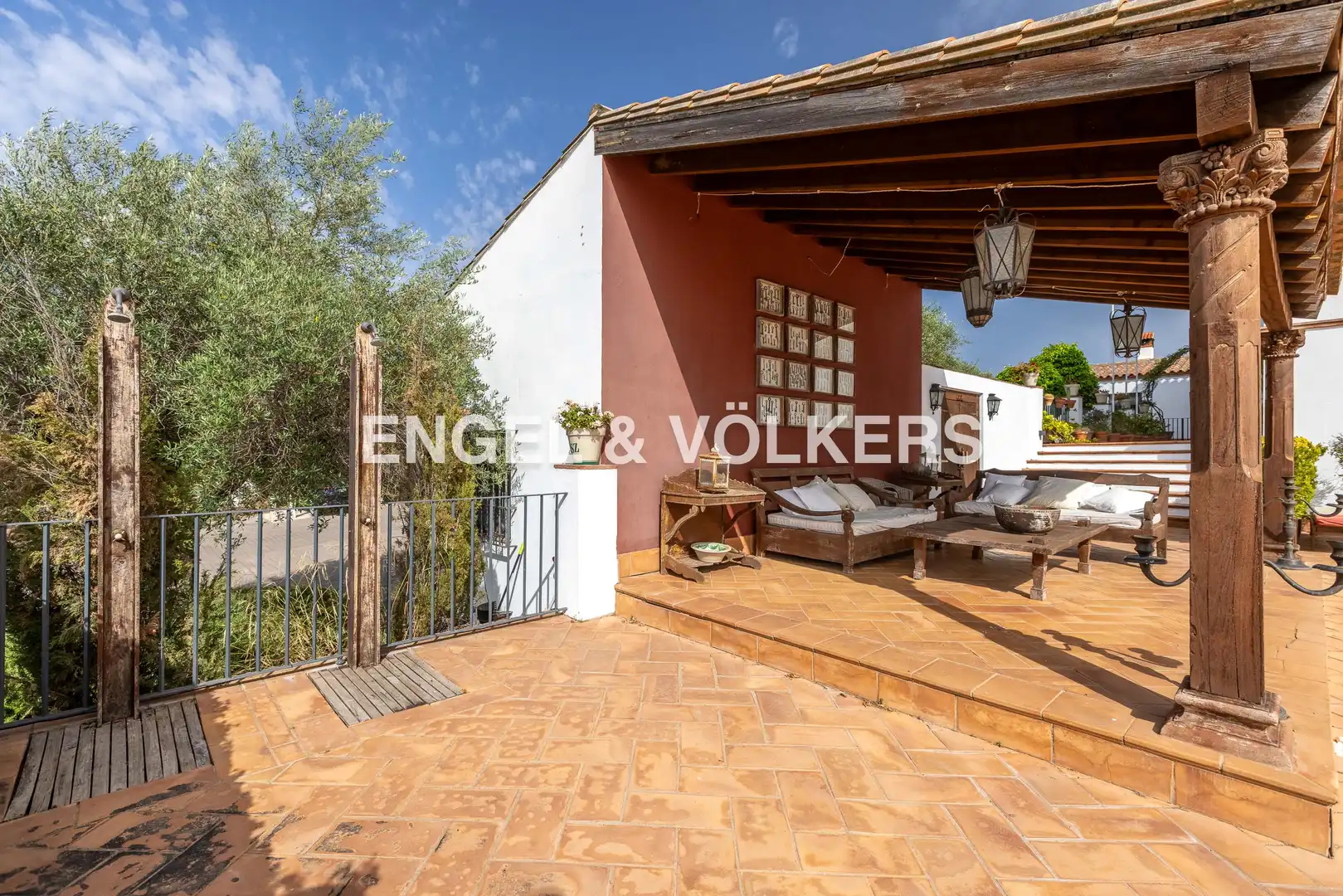 Terraza de Casa o chalet en venta en Zufre con Aire acondicionado, Calefacción y Jardín privado