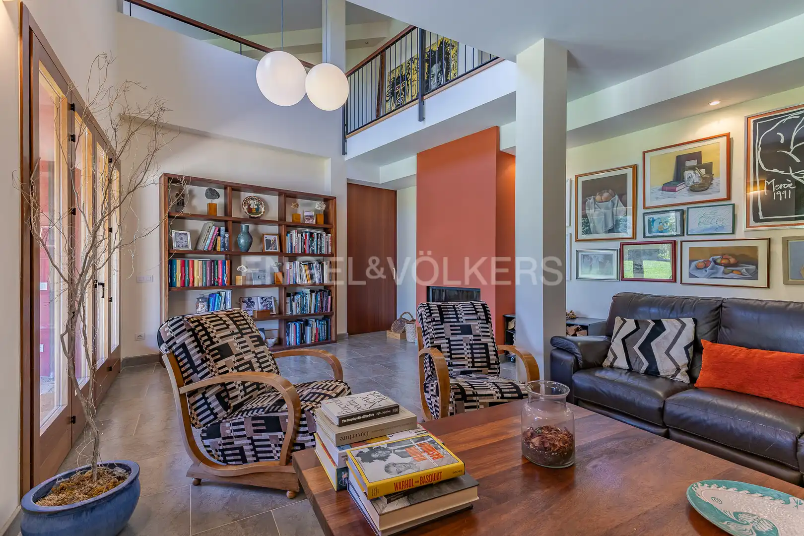 Sala de estar de Finca rústica en venta en Gallifa con Aire acondicionado, Calefacción y Jardín privado