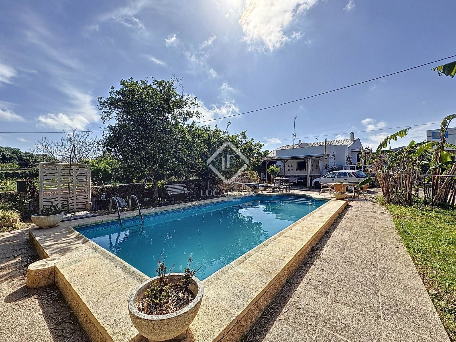 Piscina de Finca rústica en venda en Maó amb Aire condicionat, Calefacció i Jardí privat