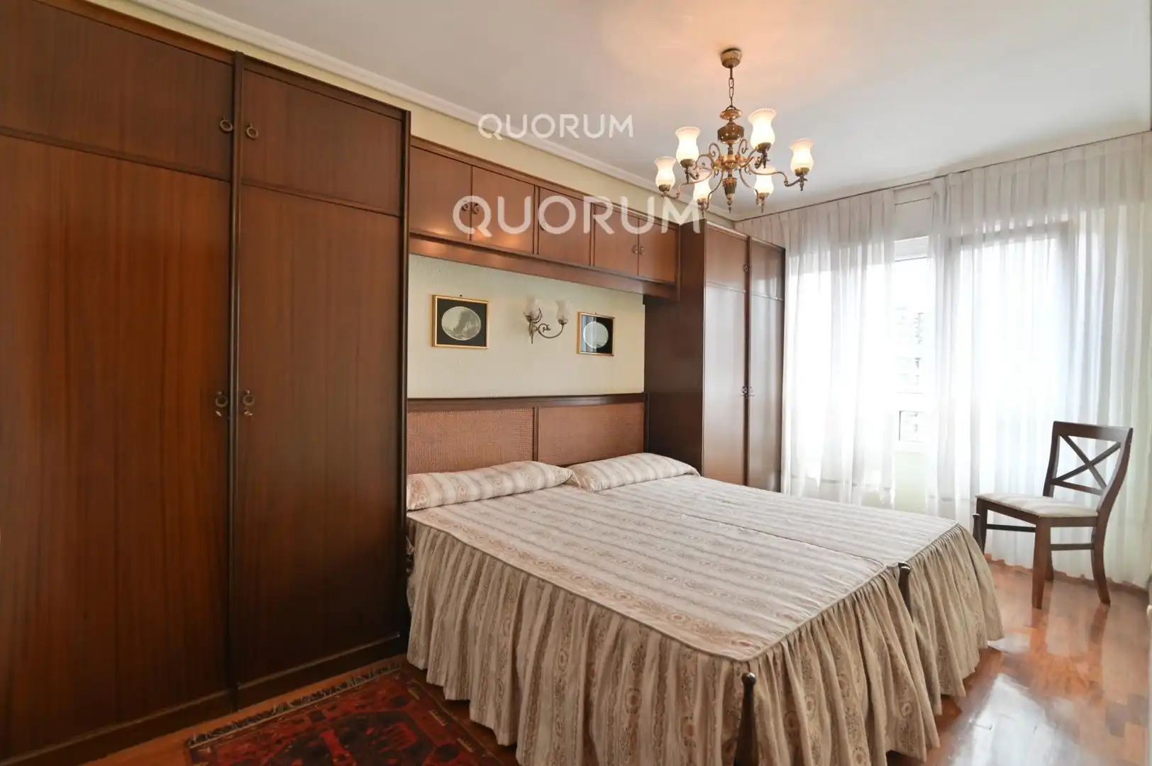 Bedroom of Flat for sale in Bilbao   with Heating and Furnished