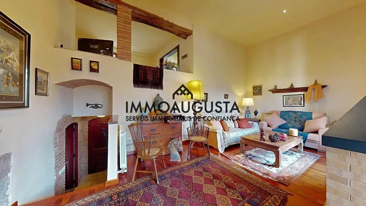 Sala de estar de Finca rústica en venta en Collbató con Aire acondicionado, Calefacción y Terraza