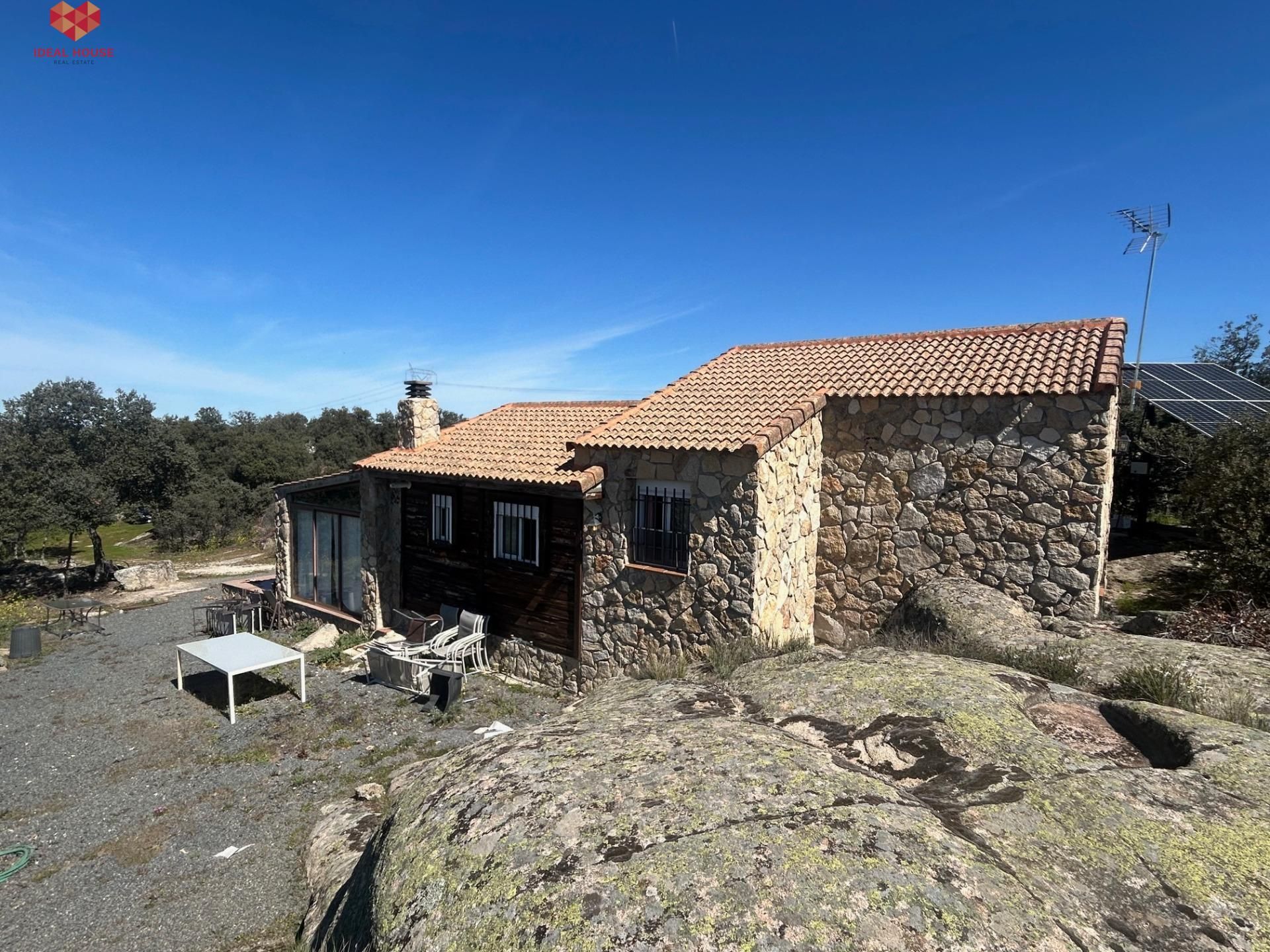 Vista exterior de Finca rústica en venda en Villacastín amb Calefacció, Jardí privat i Terrassa