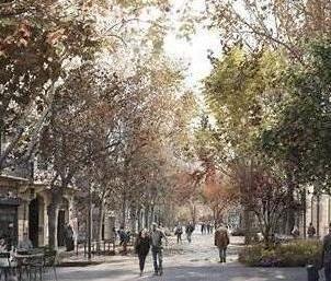Exterior view of Flat for sale in  Barcelona Capital  with Air Conditioner, Heating and Balcony