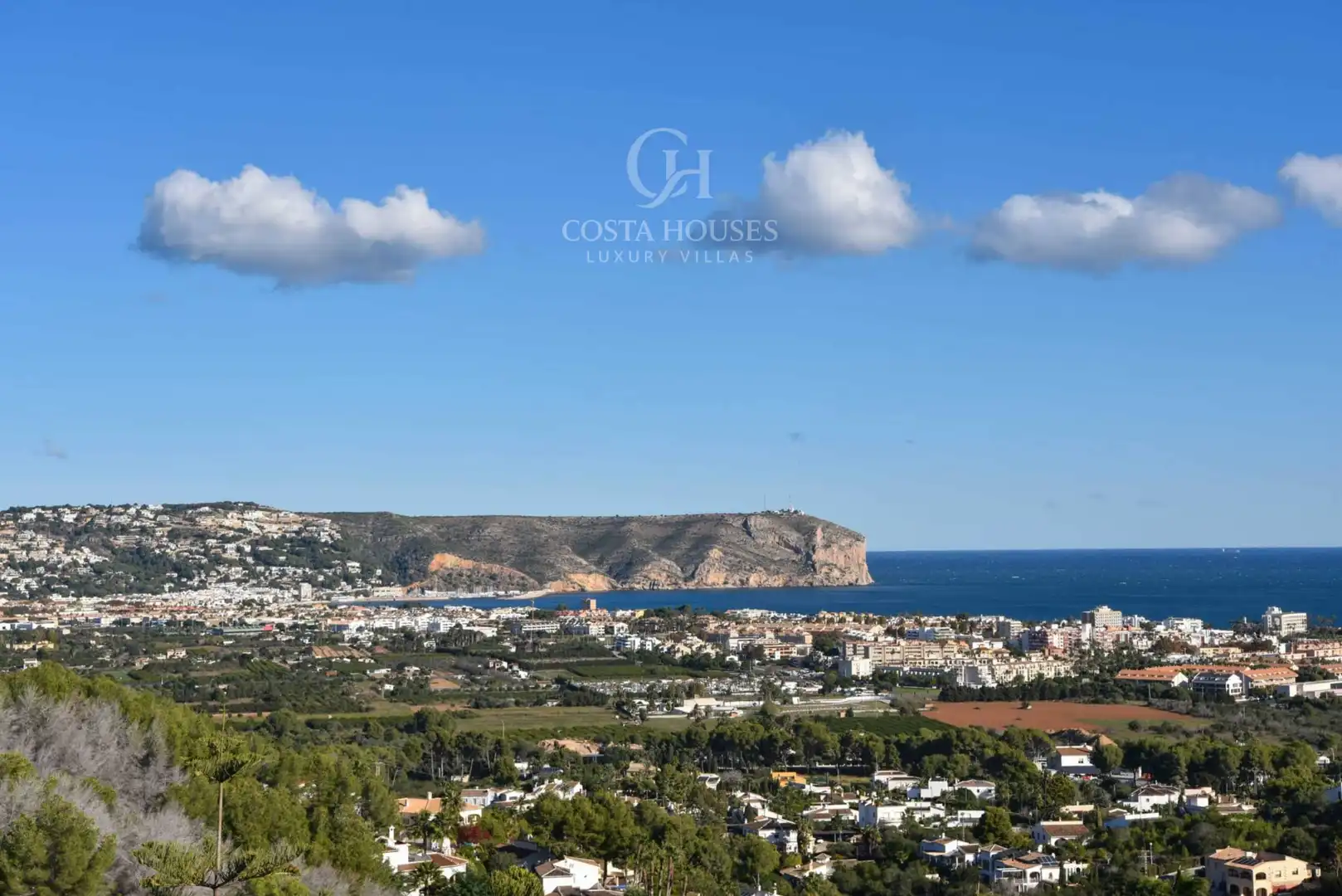 Exterior view of Houses for sale in Jávea / Xàbia  with Air Conditioner, Private garden and Parquet flooring