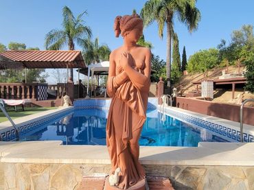 Casa rústica amb piscina en venda a Pizarra