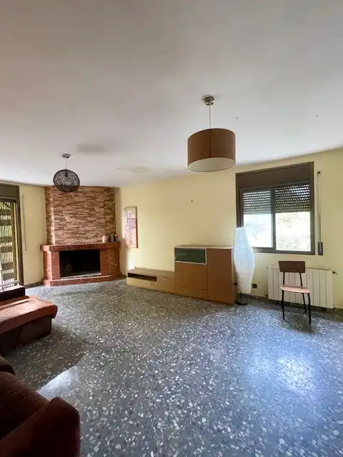 Sala d'estar de Finca rústica en venda en Sant Martí Sarroca amb Calefacció, Terrassa i Traster