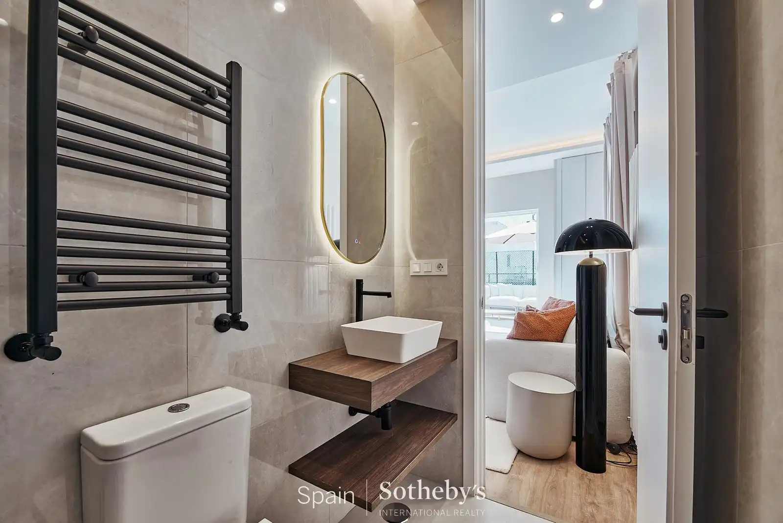 Baño de Apartamento en venta en Madrid con Aire acondicionado, Calefacción y Terraza