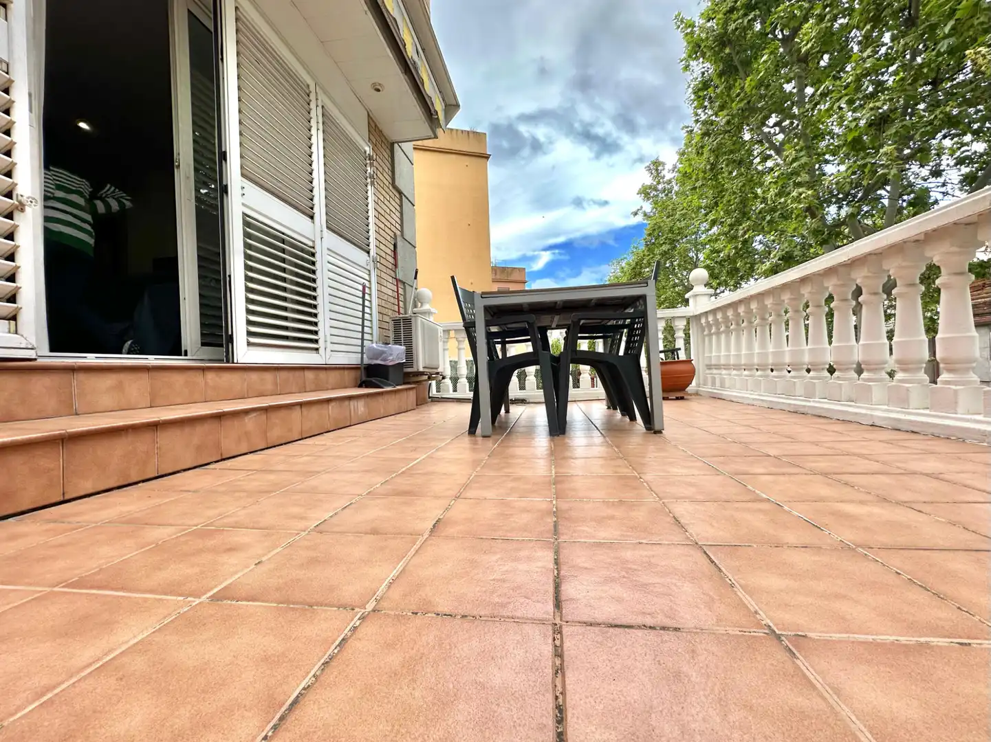 Terrace of Detached homes for sale in Santa Coloma de Gramenet  with Air Conditioner, Heating and Terrace