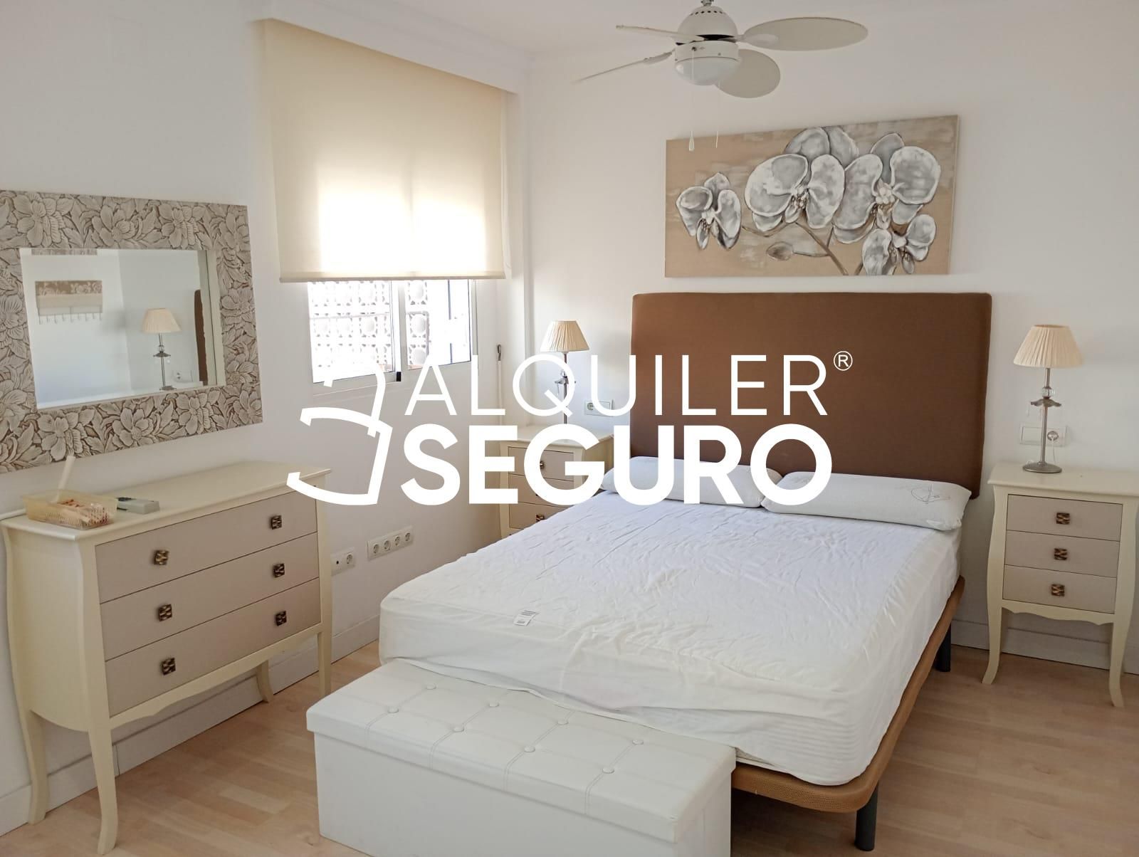 Bedroom of Flat to rent in Málaga Capital  with Air Conditioner and Furnished