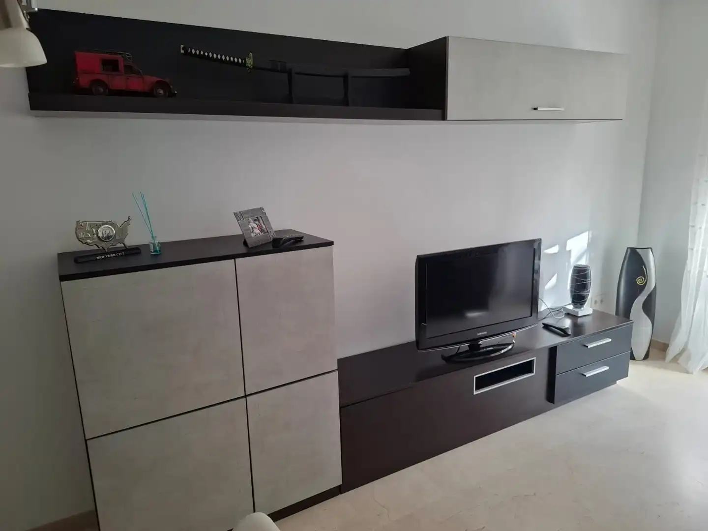 Living room of Apartments for rent in Estepona  with Air Conditioner and Terrace