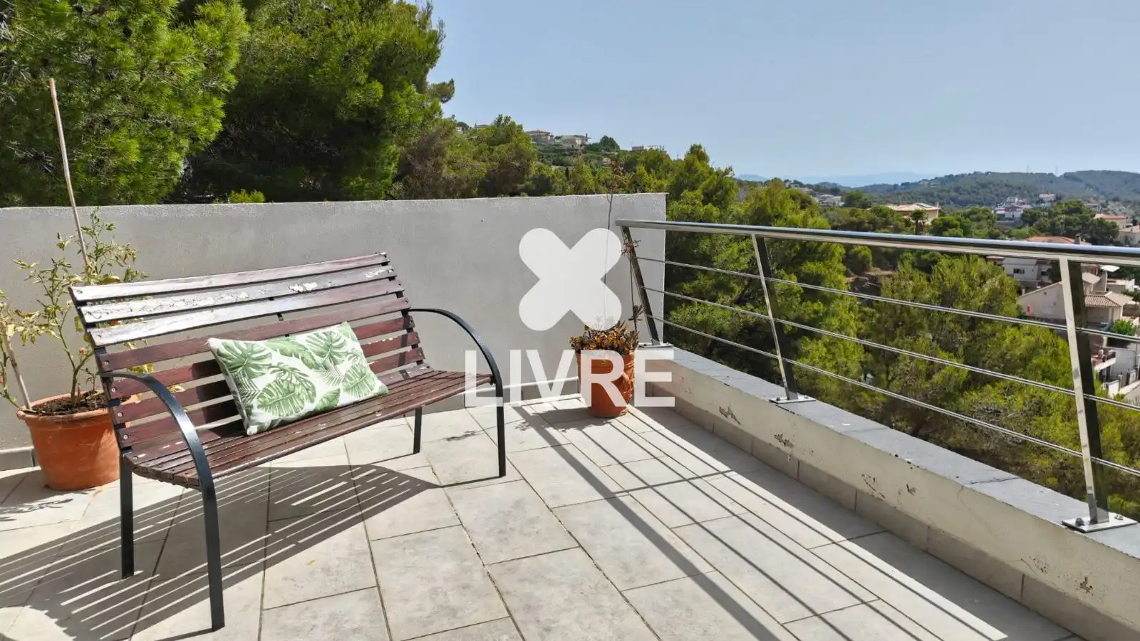 Terraza de Casa o chalet en venta en Cunit con Aire acondicionado, Calefacción y Piscina