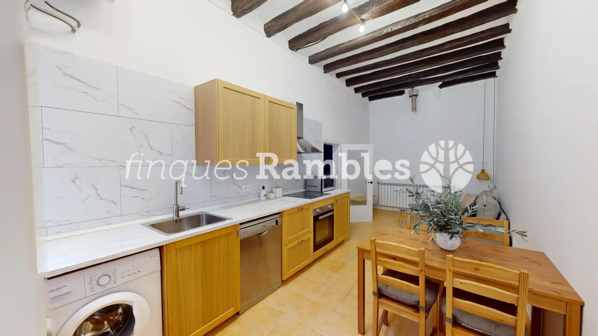 Cocina de Casa o chalet en venta en Santa Coloma de Queralt con Calefacción, Amueblado y Balcón