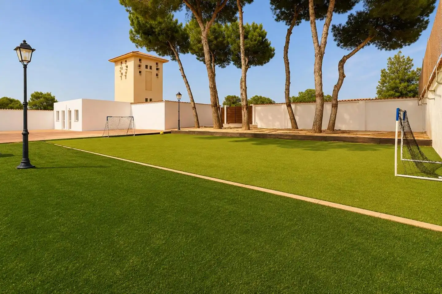 Terraza de Casa o chalet en venta en Santa Pola con Calefacción, Jardín privado y Parquet
