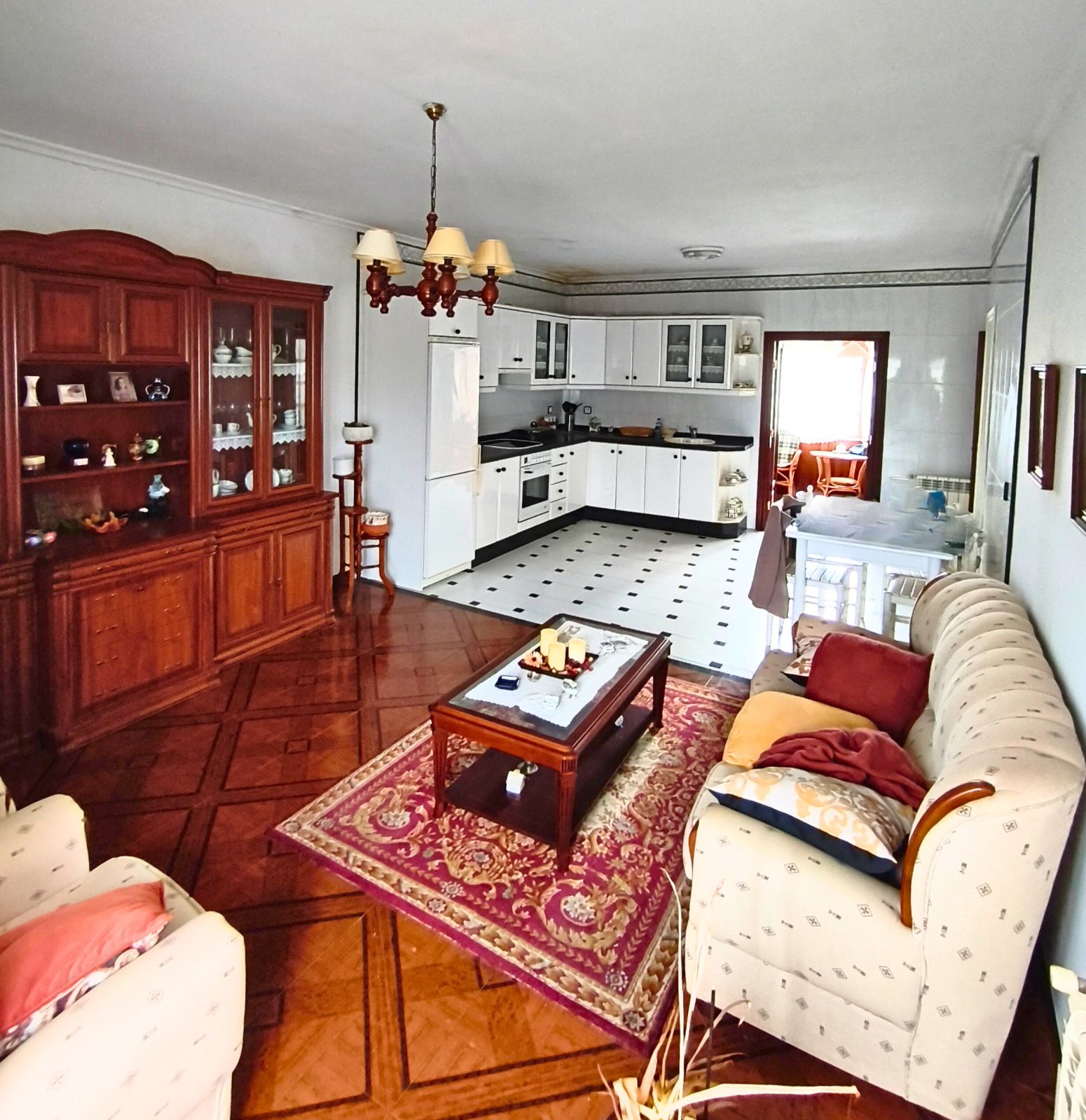 Kitchen of Single-family semi-detached for sale in Villaviciosa  with Heating, Parquet flooring and Storage room