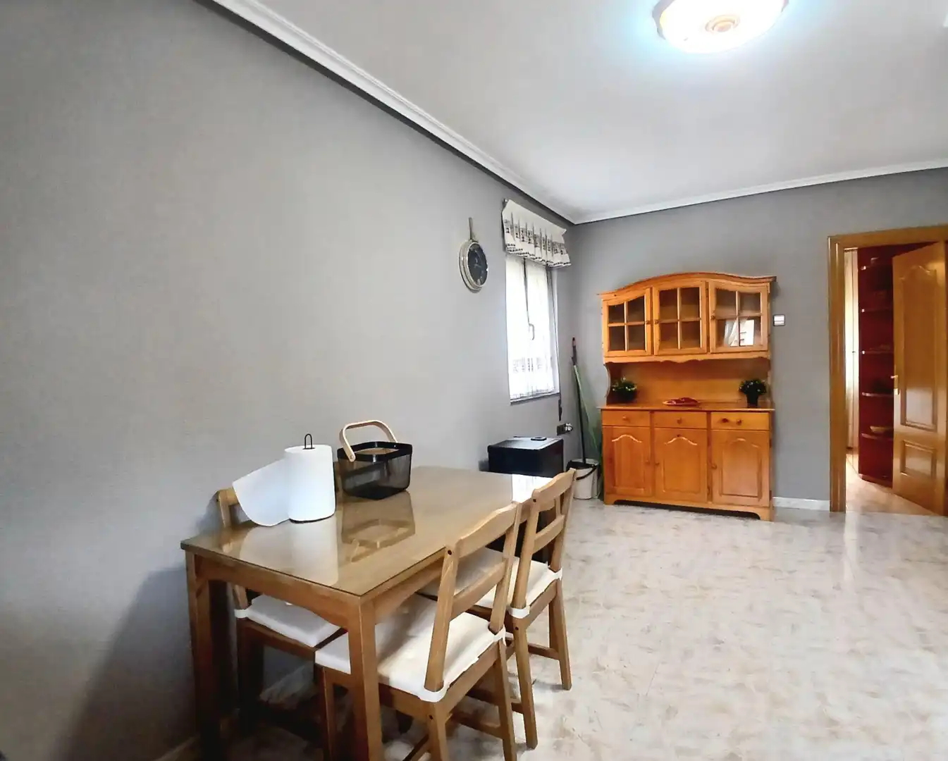 Dining room of Flat for rent in San Martín del Rey Aurelio  with Heating, Storage room and Furnished