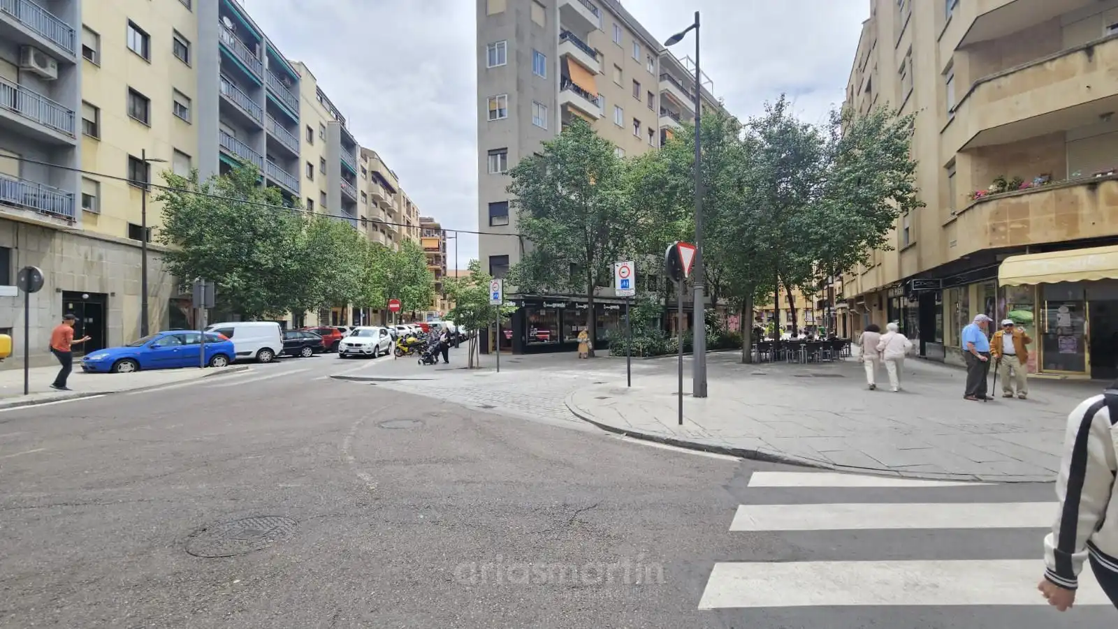 Vista exterior de Piso de alquiler en Salamanca con Aire acondicionado, Calefacción y Terraza