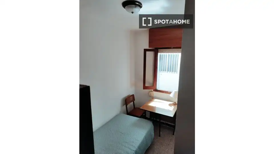 Bedroom of Flat for rent in Sueca  with Air Conditioner, Heating and Furnished