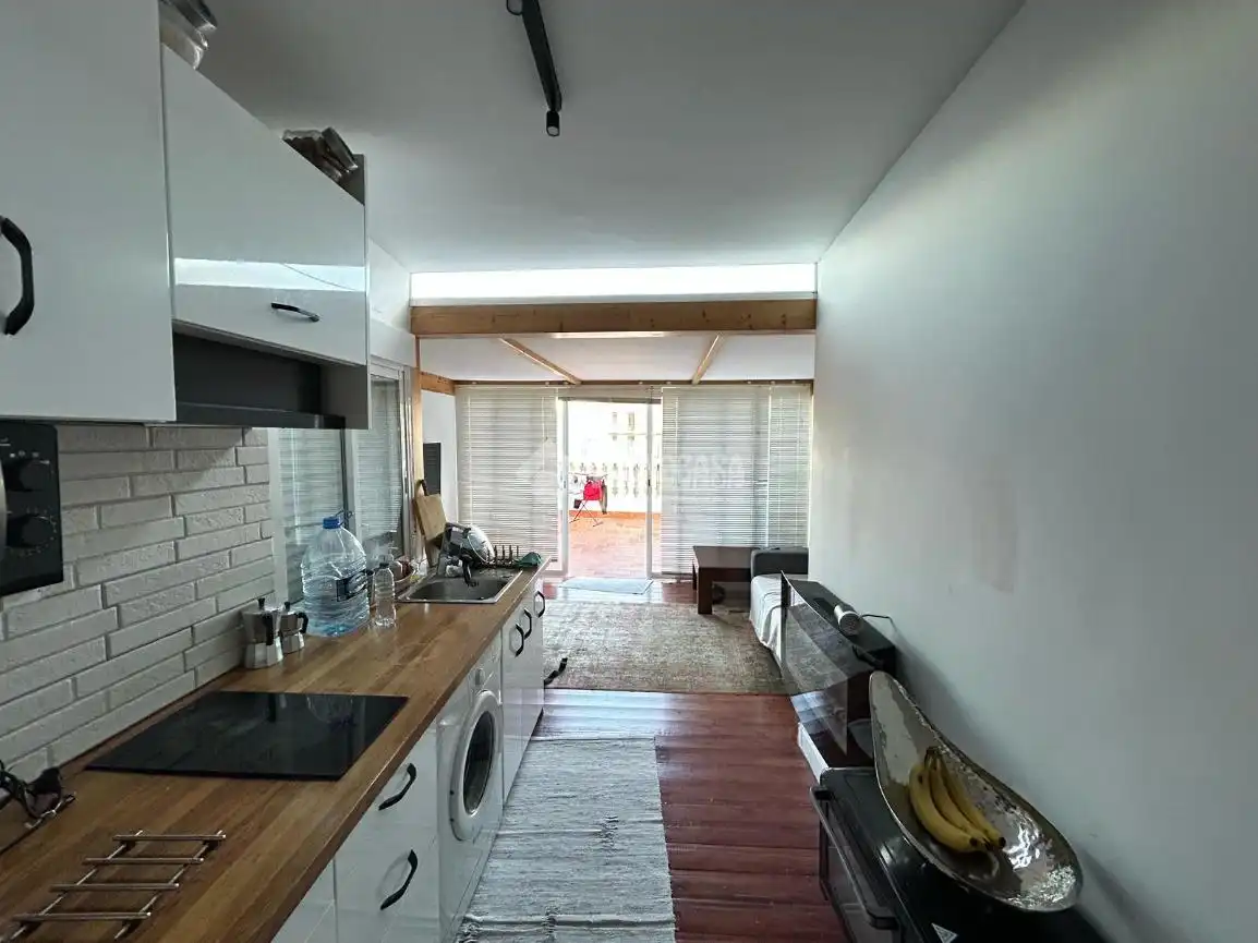 Cuina de Pis en venda en Barcelona amb Terrassa i Balcó