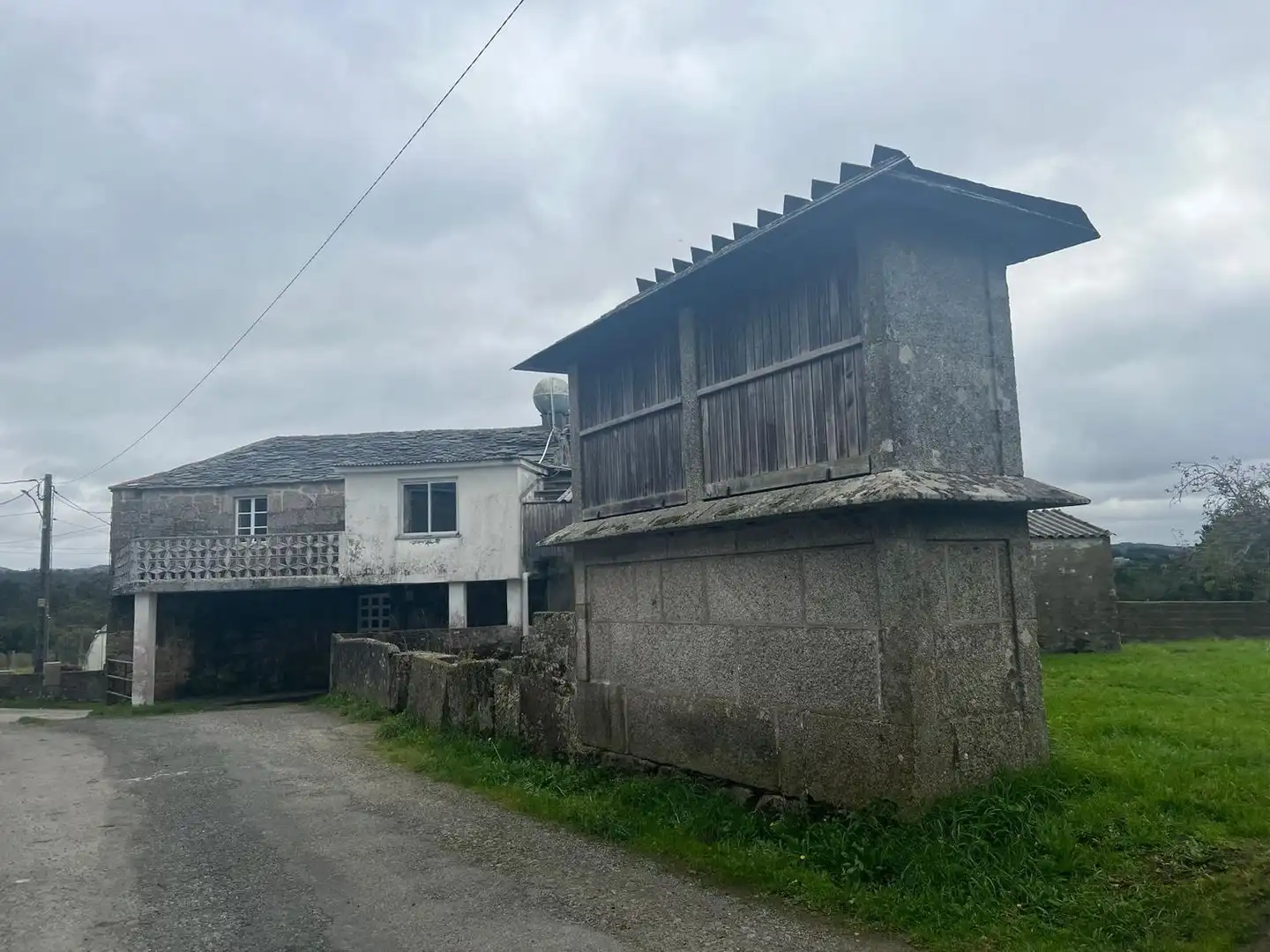 Vista exterior de Casa o xalet en venda en A Capela , A Coruña