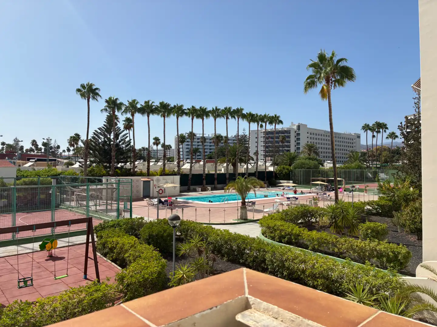 Swimming pool of Flat for sale in San Bartolomé de Tirajana  with Furnished, Oven and Washing machine