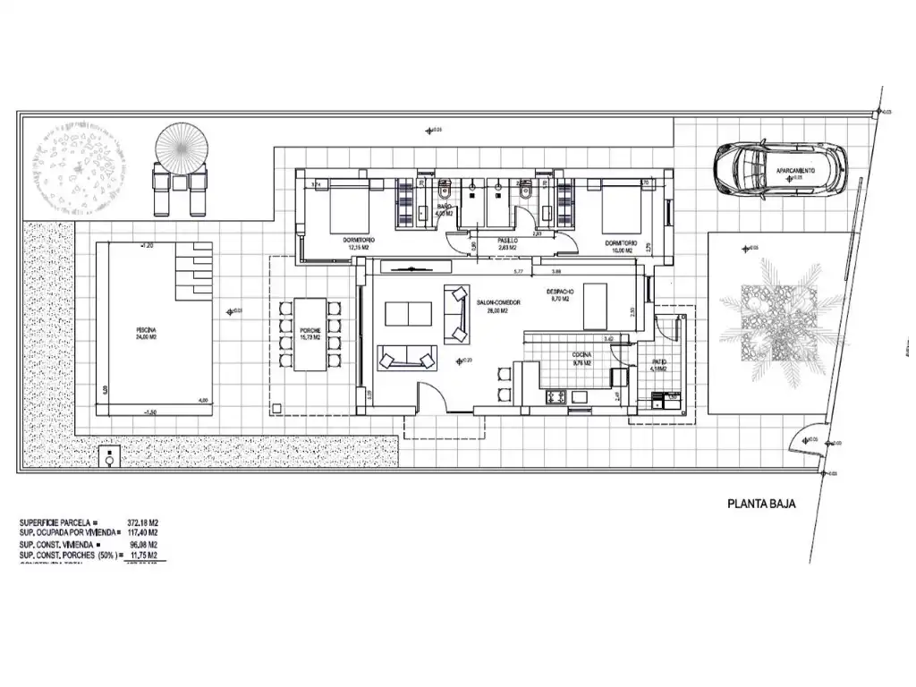 Casa con piscina en venta en Los Gallardos, imagen 16