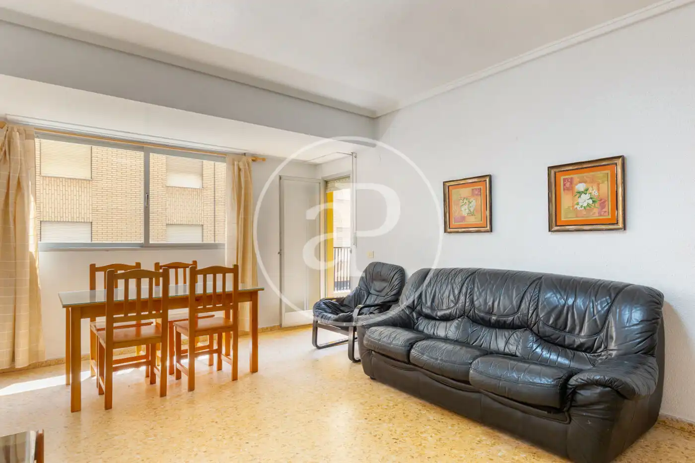 Sala de estar de Piso de alquiler en Sagunto / Sagunt con Calefacción, Terraza y Amueblado