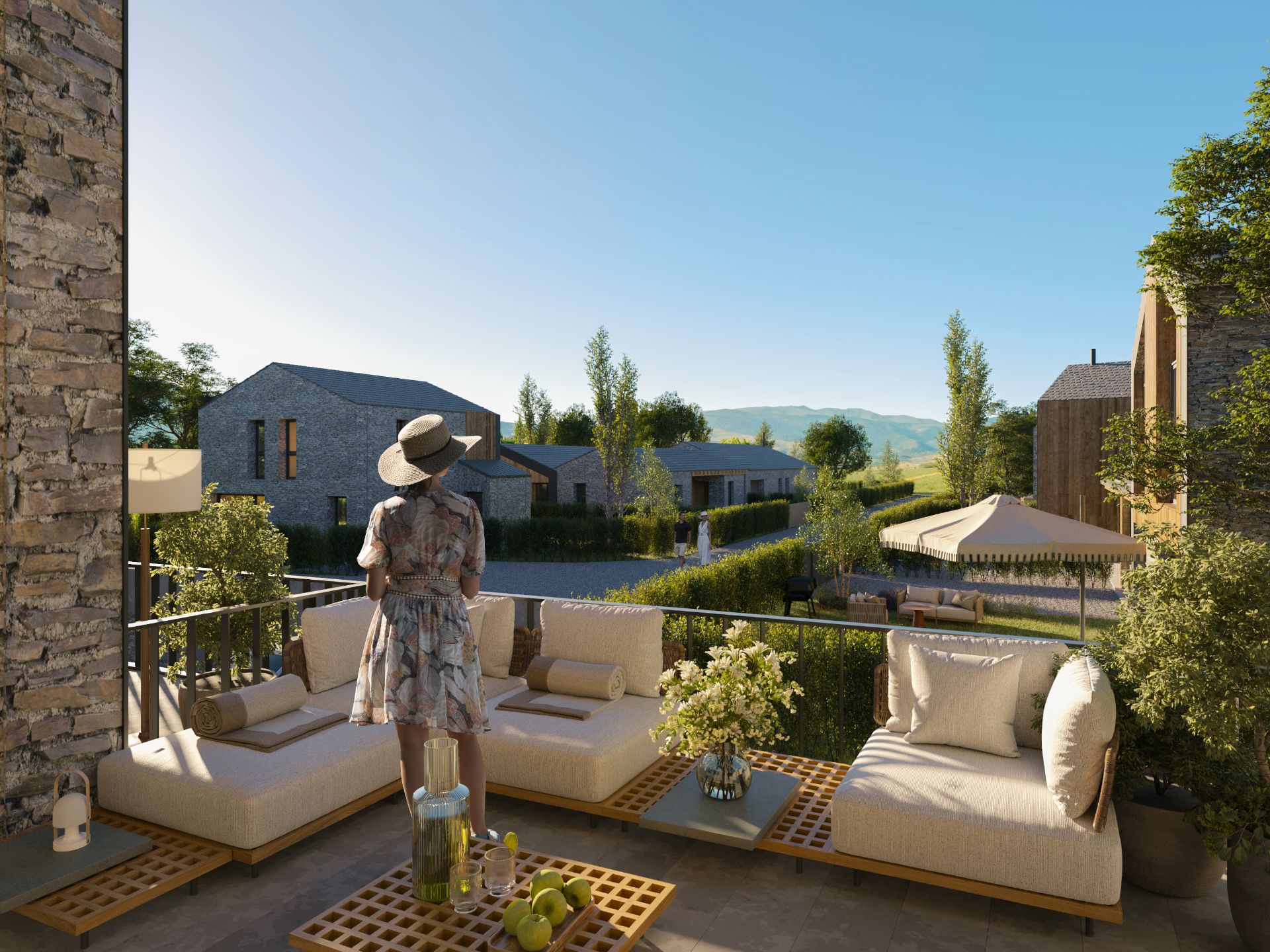 Terraza de Casa o chalet en venta en Palau - de - Cerdagne con Calefacción, Jardín privado y Parquet