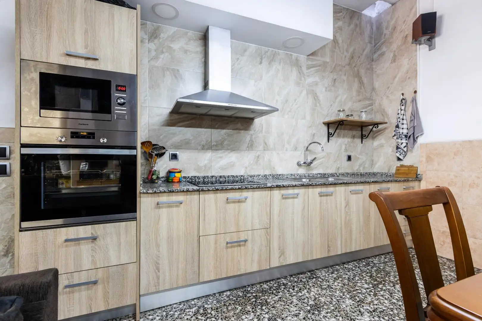 Cocina de Casa o chalet en venta en Sabadell con Aire acondicionado, Calefacción y Terraza
