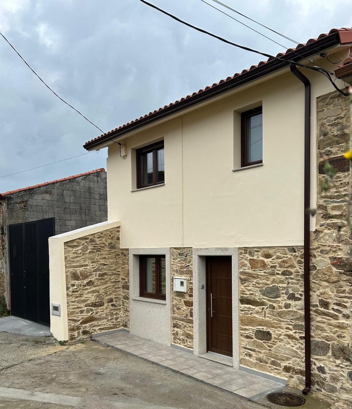 Exterior view of House or chalet for sale in Ponteceso  with Heating, Private garden and Storage room