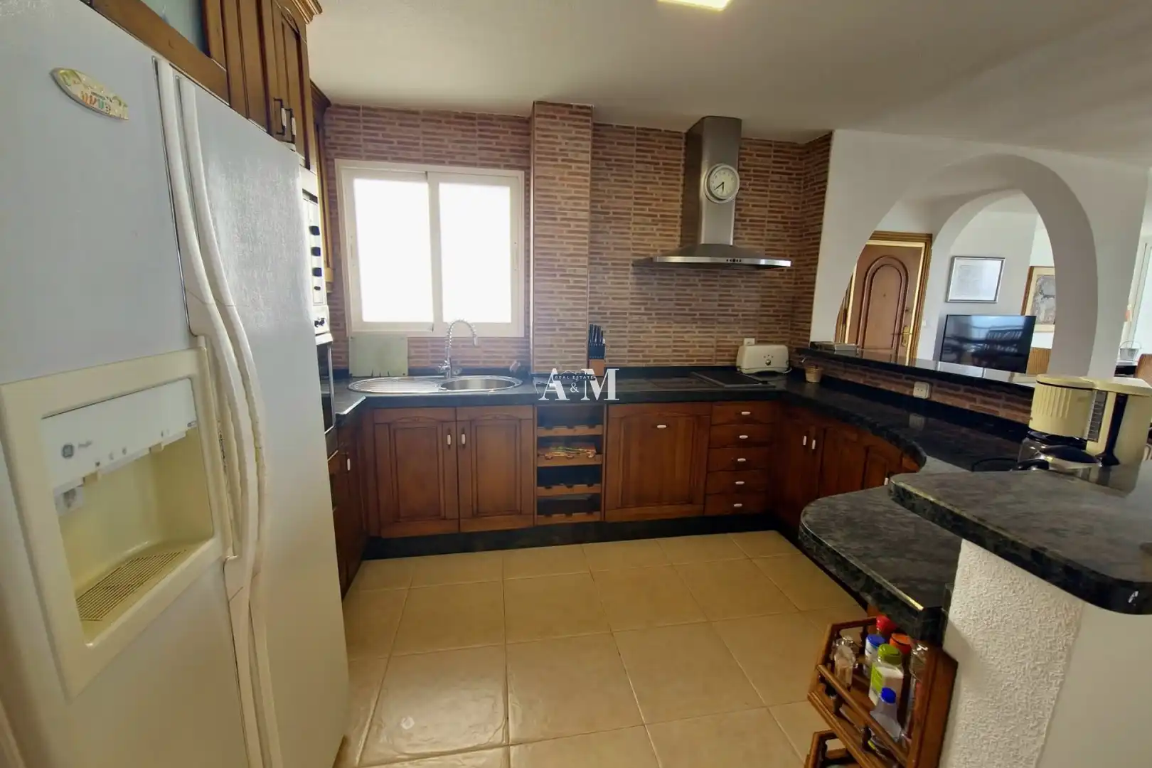 Cocina de Piso de alquiler en Torrevieja con Aire acondicionado, Calefacción y Amueblado